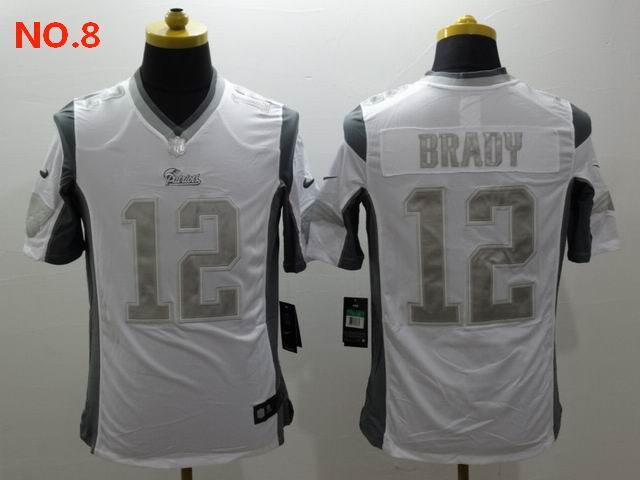 Men's New England Patriots #12 Tom Bradyn Jersey NO.8;